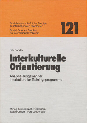 Buchcover Interkulturelle Orientierung | Rita Dadder | EAN 9783863970581 | ISBN 3-86397-058-6 | ISBN 978-3-86397-058-1