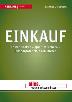 Buchcover Einkauf | Matthias Grossmann | EAN 9783864143083 | ISBN 3-86414-308-X | ISBN 978-3-86414-308-3