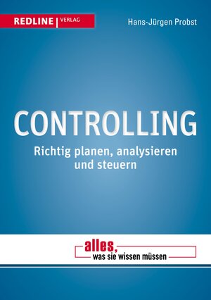 Buchcover Controlling | Hans-Jürgen Probst | EAN 9783864146596 | ISBN 3-86414-659-3 | ISBN 978-3-86414-659-6