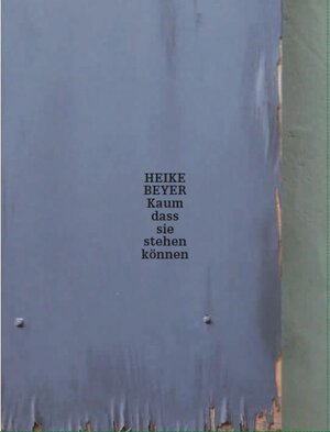 Buchcover Heike Beyer: Kaum dass sie stehen können  | EAN 9783864420825 | ISBN 3-86442-082-2 | ISBN 978-3-86442-082-5
