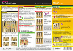 Buchcover Backgammon  | EAN 9783864480607 | ISBN 3-86448-060-4 | ISBN 978-3-86448-060-7