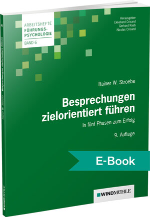 Buchcover Besprechungen zielorientiert führen | Rainer W. Stroebe | EAN 9783864510748 | ISBN 3-86451-074-0 | ISBN 978-3-86451-074-8