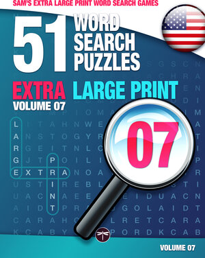 Buchcover Sam's Extra Large Print Word Search Games, 51 Word Search Puzzles, Volume 7 | Mark Sam | EAN 9783864691140 | ISBN 3-86469-114-1 | ISBN 978-3-86469-114-0