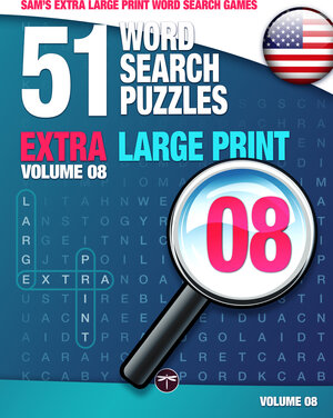 Buchcover Sam's Extra Large Print Word Search Games, 51 Word Search Puzzles, Volume 8 | Mark Sam | EAN 9783864691157 | ISBN 3-86469-115-X | ISBN 978-3-86469-115-7