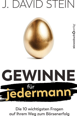 Buchcover Gewinne für jedermann | J. David Stein | EAN 9783864706950 | ISBN 3-86470-695-5 | ISBN 978-3-86470-695-0