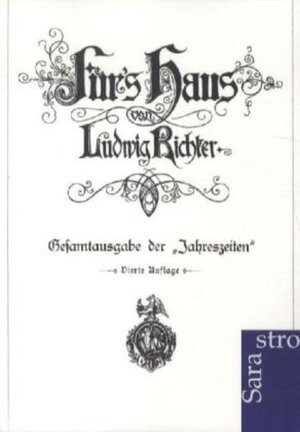 Buchcover Für´s Haus | Ludwig Richter | EAN 9783864710346 | ISBN 3-86471-034-0 | ISBN 978-3-86471-034-6
