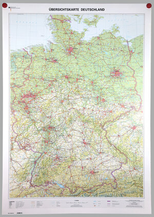 Buchcover Übersichtskarte Deutschland 1:750000 | BKG - Bundesamt für Kartographie und Geodäsie | EAN 9783864821332 | ISBN 3-86482-133-9 | ISBN 978-3-86482-133-2