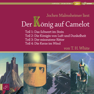 Buchcover Der König auf Camelot Teil 1–4 | Terence Hanbury White | EAN 9783864844010 | ISBN 3-86484-401-0 | ISBN 978-3-86484-401-0