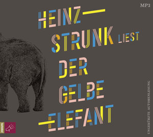 Buchcover Der gelbe Elefant | Heinz Strunk | EAN 9783864848018 | ISBN 3-86484-801-6 | ISBN 978-3-86484-801-8