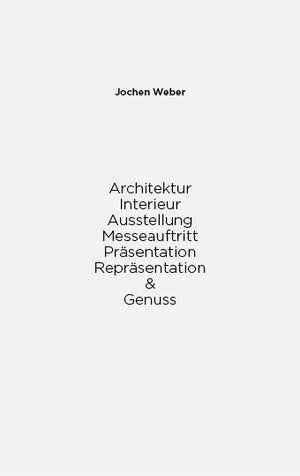 Buchcover Jochen Weber | Jochen Weber | EAN 9783864850615 | ISBN 3-86485-061-4 | ISBN 978-3-86485-061-5