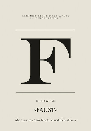 Buchcover F - Faust | Doro Wiese | EAN 9783864851360 | ISBN 3-86485-136-X | ISBN 978-3-86485-136-0