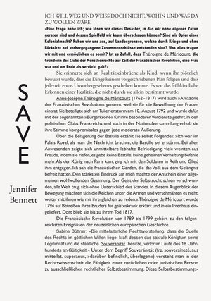 Buchcover SAVE | Jennifer Bennett | EAN 9783864851582 | ISBN 3-86485-158-0 | ISBN 978-3-86485-158-2