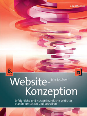Buchcover Website-Konzeption | Jens Jacobsen | EAN 9783864904271 | ISBN 3-86490-427-7 | ISBN 978-3-86490-427-1