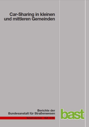 Buchcover Car-Sharing in kleinen und mittleren Gemeinden | Karl H Schweig | EAN 9783865091345 | ISBN 3-86509-134-2 | ISBN 978-3-86509-134-5