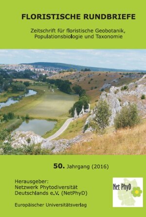 Buchcover Floristische Rundbriefe 50 (2016)  | EAN 9783865150639 | ISBN 3-86515-063-2 | ISBN 978-3-86515-063-9