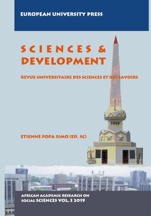 Buchcover SCIENCES AND DEVELOPEMENT - REVUE UNIVERSITAIRE DES SCIENCES ET DES SAVOIRS 3/2019  | EAN 9783865152657 | ISBN 3-86515-265-1 | ISBN 978-3-86515-265-7