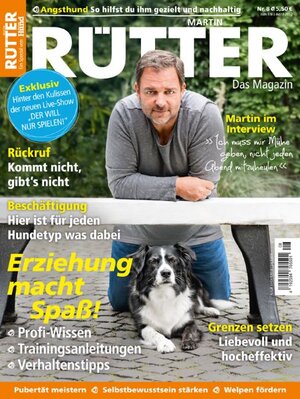 Buchcover Martin Rütter - Das Magazin 8/2022  | EAN 9783865172112 | ISBN 3-86517-211-3 | ISBN 978-3-86517-211-2
