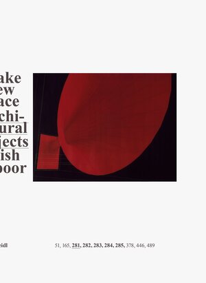 Buchcover Make New Space/Architectural Projects | Anish Kapoor | EAN 9783865219992 | ISBN 3-86521-999-3 | ISBN 978-3-86521-999-2