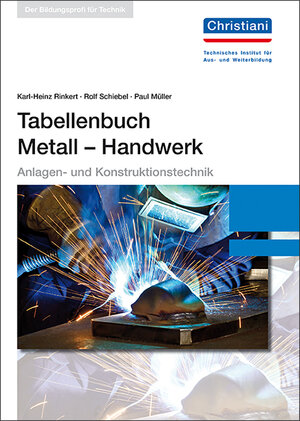 Buchcover Tabellenbuch Metall - Handwerk | Karl-Heinz Rinkert | EAN 9783865228222 | ISBN 3-86522-822-4 | ISBN 978-3-86522-822-2