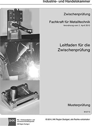 Buchcover Leitfaden für die Zwischenprüfung - Fachkraft für Metalltechnik - für alle Fachrichtungen | Rolf Schiebel | EAN 9783865229373 | ISBN 3-86522-937-9 | ISBN 978-3-86522-937-3