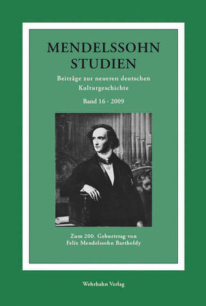 Buchcover Mendelssohn-Studien 15  | EAN 9783865250674 | ISBN 3-86525-067-X | ISBN 978-3-86525-067-4