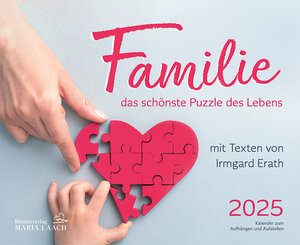 Buchcover Familie - das schönste Puzzle des Lebens 2025 | Irmgard Erath | EAN 9783865343833 | ISBN 3-86534-383-X | ISBN 978-3-86534-383-3
