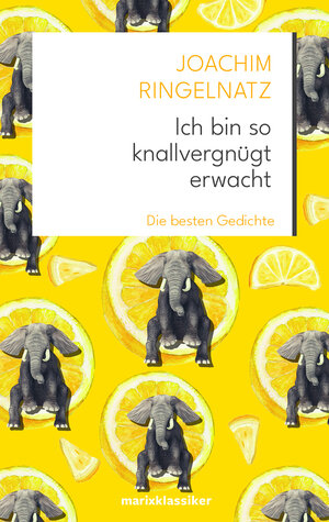 Buchcover Ich bin so knallvergnügt erwacht | Joachim Ringelnatz | EAN 9783865392749 | ISBN 3-86539-274-1 | ISBN 978-3-86539-274-9