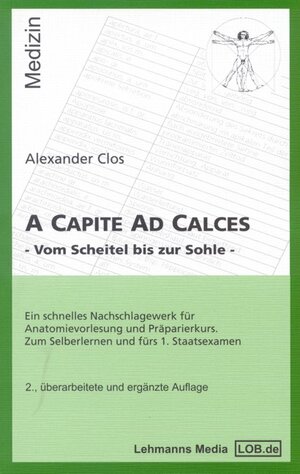 Buchcover A Capite Ad Calces | Alexander Clos | EAN 9783865411075 | ISBN 3-86541-107-X | ISBN 978-3-86541-107-5