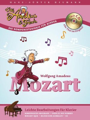 Buchcover Little Amadeus & Friends - Wolfgang Amadeus Mozart  | EAN 9783865434463 | ISBN 3-86543-446-0 | ISBN 978-3-86543-446-3