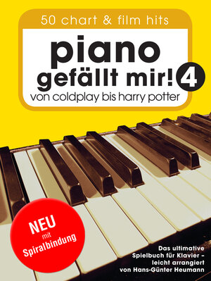 Buchcover Piano gefällt mir! 50 Chart und Film Hits - Band 4 (Variante Spiralbindung) | Hans-Günter Heumann | EAN 9783865438584 | ISBN 3-86543-858-X | ISBN 978-3-86543-858-4