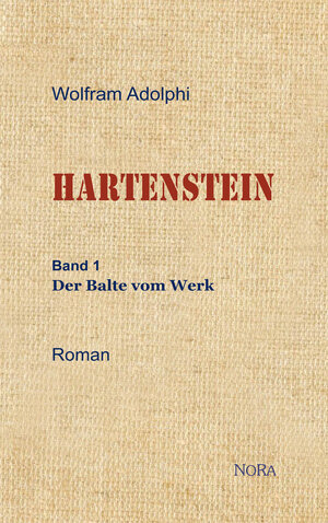 Buchcover HARTENSTEIN | Wolfram Adolphi | EAN 9783865573865 | ISBN 3-86557-386-X | ISBN 978-3-86557-386-5