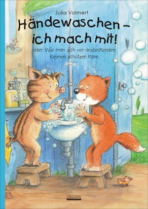 Buchcover Händewaschen - ich mach mit oder Wie man sich vor ansteckenden Keimen schützen kann! Bilderbuch übers richtige Händewaschen, inkl. Hust- und Nies-Etikette! | Julia Volmert | EAN 9783865591135 | ISBN 3-86559-113-2 | ISBN 978-3-86559-113-5