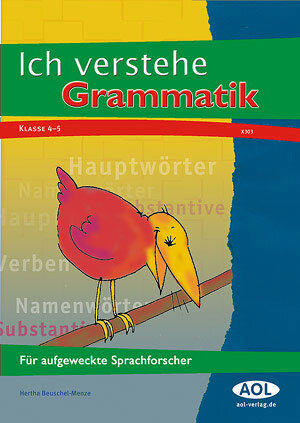 Buchcover Ich verstehe Grammatik | Hertha Beuschel-Menze | EAN 9783865673039 | ISBN 3-86567-303-1 | ISBN 978-3-86567-303-9