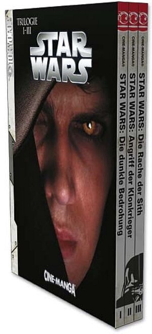 STAR WARS Episode 1 - 3. Inkl. COMIC Schmuck-Box