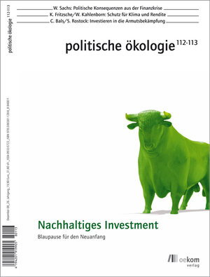 Buchcover Nachhaltiges Investment | Wolfgang Sachs | EAN 9783865811288 | ISBN 3-86581-128-0 | ISBN 978-3-86581-128-8