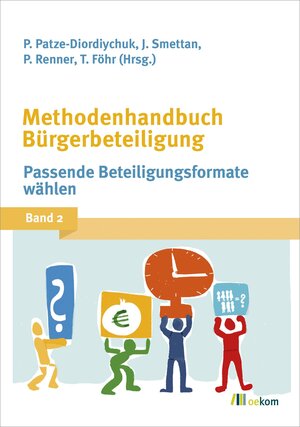 Buchcover Methodenhandbuch Bürgerbeteiligung  | EAN 9783865818539 | ISBN 3-86581-853-6 | ISBN 978-3-86581-853-9