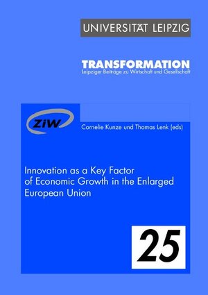 Buchcover Innovation as a Key Factor of Economic Growth in the Enlarged European Union  | EAN 9783865831026 | ISBN 3-86583-102-8 | ISBN 978-3-86583-102-6