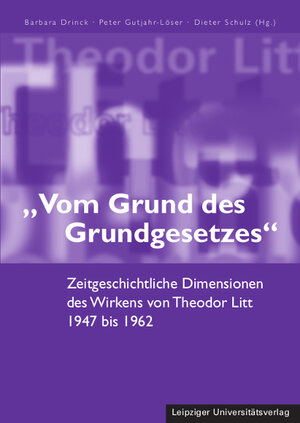 Buchcover „Vom Grund des Grundgesetzes“  | EAN 9783865838094 | ISBN 3-86583-809-X | ISBN 978-3-86583-809-4
