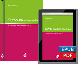Buchcover Das VOB-Baustellenhandbuch | Andreas Büchs | EAN 9783865863232 | ISBN 3-86586-323-X | ISBN 978-3-86586-323-2