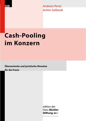 Buchcover Cash-Pooling im Konzern | Andreas Pentz | EAN 9783865930163 | ISBN 3-86593-016-6 | ISBN 978-3-86593-016-3