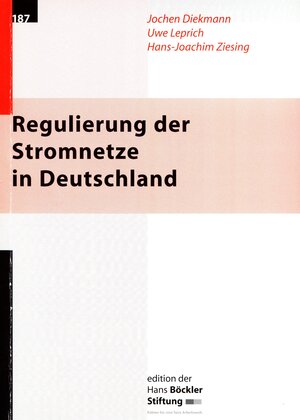 Buchcover Regulierung der Stromnetze in Deutschland | Jochen Diekmann | EAN 9783865930675 | ISBN 3-86593-067-0 | ISBN 978-3-86593-067-5