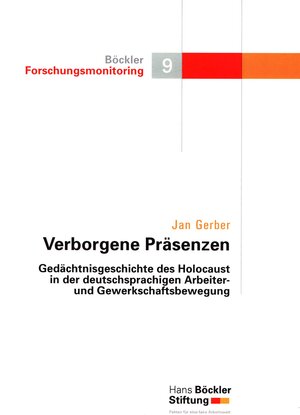 Buchcover Verborgene Präsenzen | Jan Gerber | EAN 9783865931313 | ISBN 3-86593-131-6 | ISBN 978-3-86593-131-3