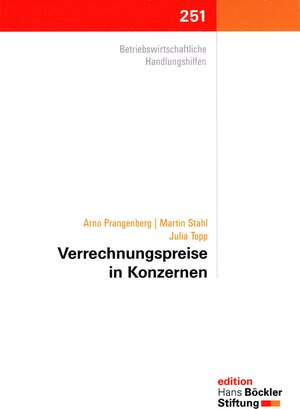 Buchcover Verrechnungspreise in Konzernen | Arno Prangenberg | EAN 9783865931443 | ISBN 3-86593-144-8 | ISBN 978-3-86593-144-3