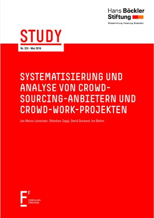 Buchcover Systematisierung und Analyse von Crowd-Sourcing-Anbietern und Crowd-Work-Projekten | Jan Marco Leimeister | EAN 9783865932310 | ISBN 3-86593-231-2 | ISBN 978-3-86593-231-0