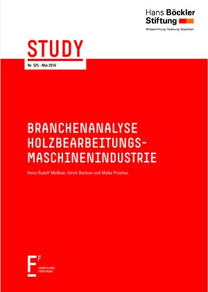 Buchcover Branchenanalyse Holzbearbeitungsmaschinenindustrie | Heinz-Rudolf Meißner | EAN 9783865932327 | ISBN 3-86593-232-0 | ISBN 978-3-86593-232-7