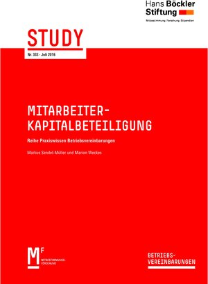 Buchcover Mitarbeiterkapitalbeteiligung | Markus Sendel-Müller | EAN 9783865932419 | ISBN 3-86593-241-X | ISBN 978-3-86593-241-9