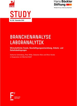 Buchcover Branchenanalyse Laboranalytik | Katharina Schöneberg | EAN 9783865932501 | ISBN 3-86593-250-9 | ISBN 978-3-86593-250-1