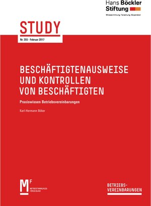 Buchcover Beschäftigtenausweise und Kontrollen von Beschäftigten | Karl-Hermann Böker | EAN 9783865932648 | ISBN 3-86593-264-9 | ISBN 978-3-86593-264-8
