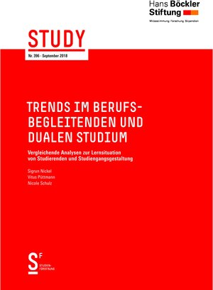 Buchcover Trends im berufsbegleitenden und dualen Studium | Sigrun Nickel | EAN 9783865933089 | ISBN 3-86593-308-4 | ISBN 978-3-86593-308-9