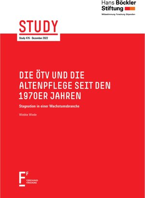 Buchcover Die ÖTV und die Altenpflege seit den 1970er Jahren | Wiebke Wiede | EAN 9783865933935 | ISBN 3-86593-393-9 | ISBN 978-3-86593-393-5